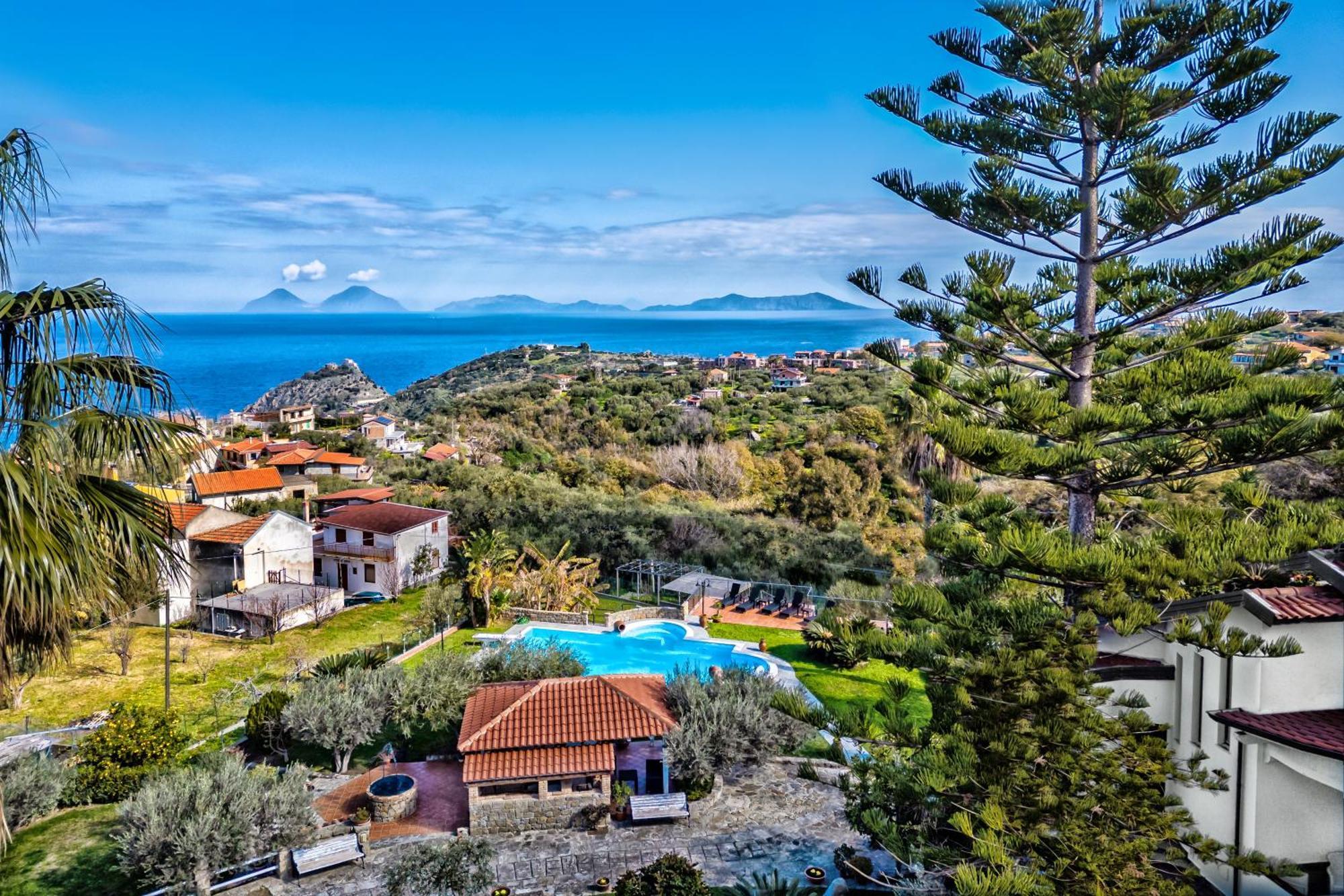 Capo dʼOrlando B&B Villa Bency מראה חיצוני תמונה